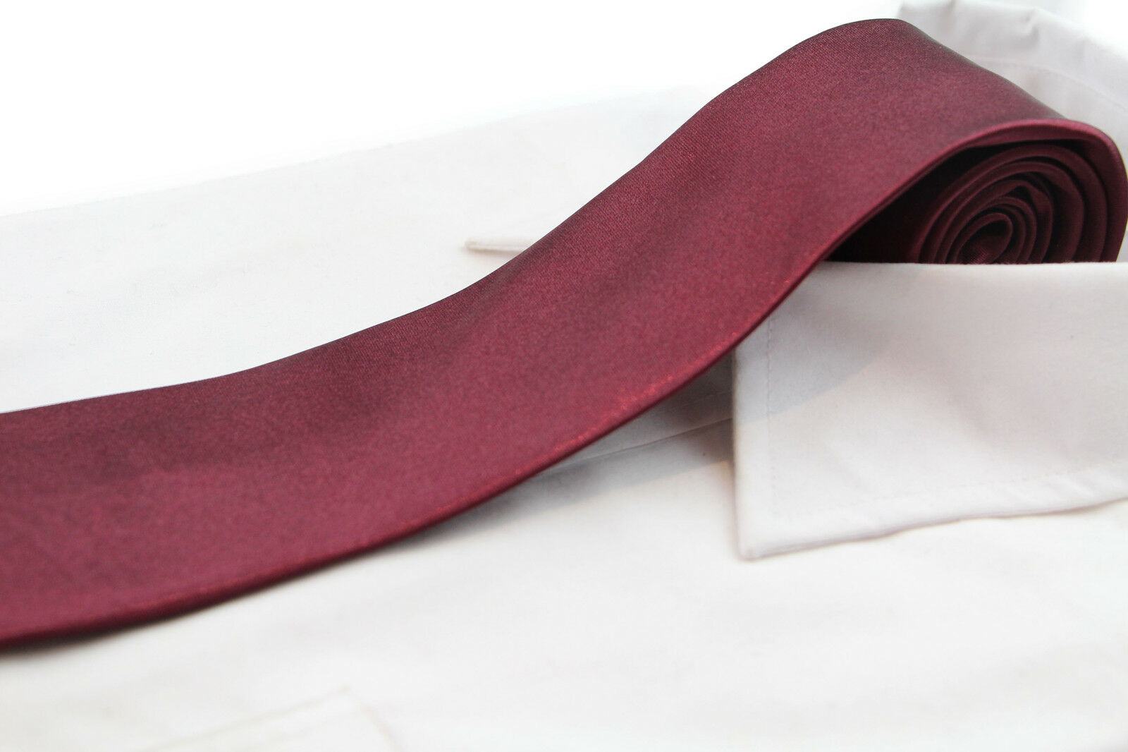 Mens Plain Solid Colour Neck Tie Necktie Wedding And Business Work 8cm Ties 8cms - Picture 46 of 62