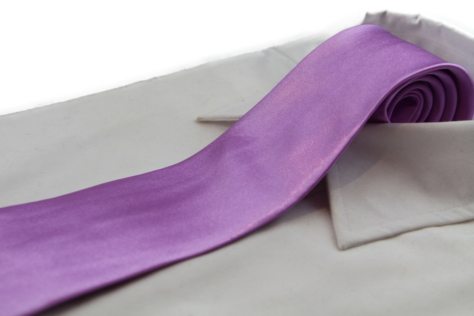 Mens Plain Solid Colour Neck Tie Necktie Wedding And Business Work 8cm Ties 8cms - Picture 37 of 62