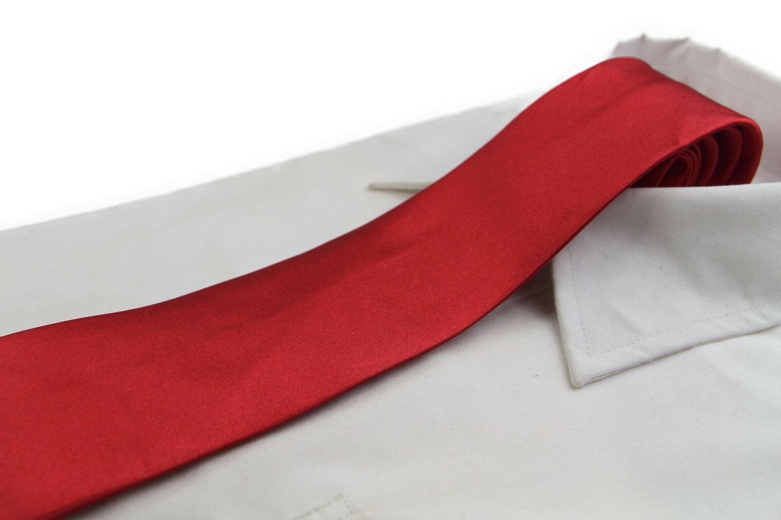 Mens Plain Solid Colour Neck Tie Necktie Wedding And Business Work 8cm Ties 8cms - Picture 22 of 62