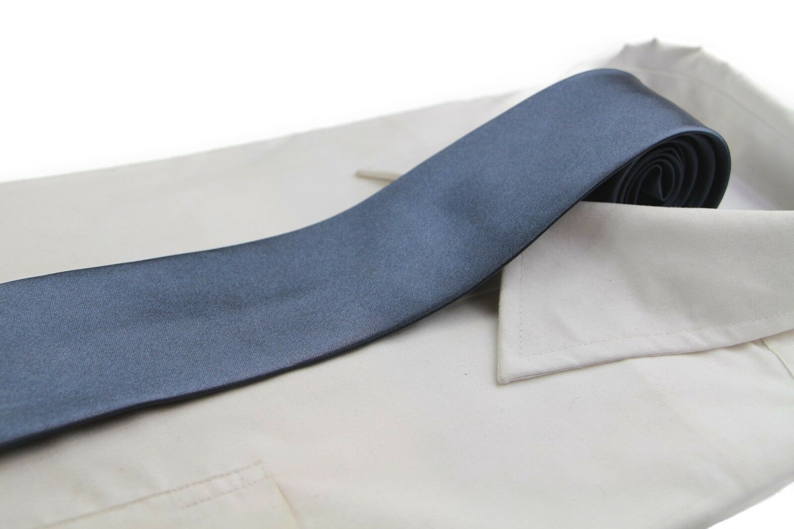 Mens Plain Solid Colour Neck Tie Necktie Wedding And Business Work 8cm Ties 8cms - Picture 30 of 62