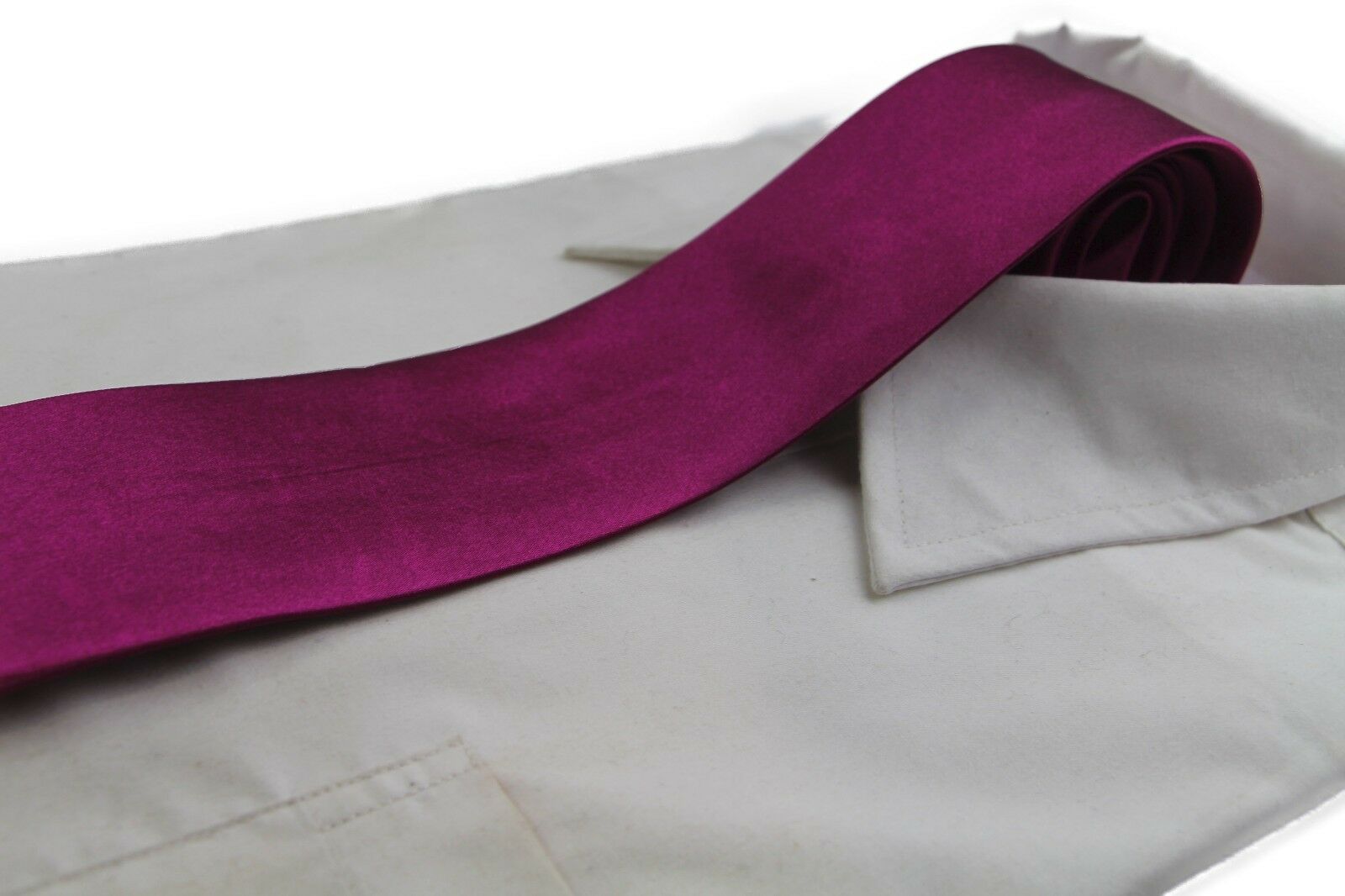 Mens Plain Solid Colour Neck Tie Necktie Wedding And Business Work 8cm Ties 8cms - Picture 13 of 62