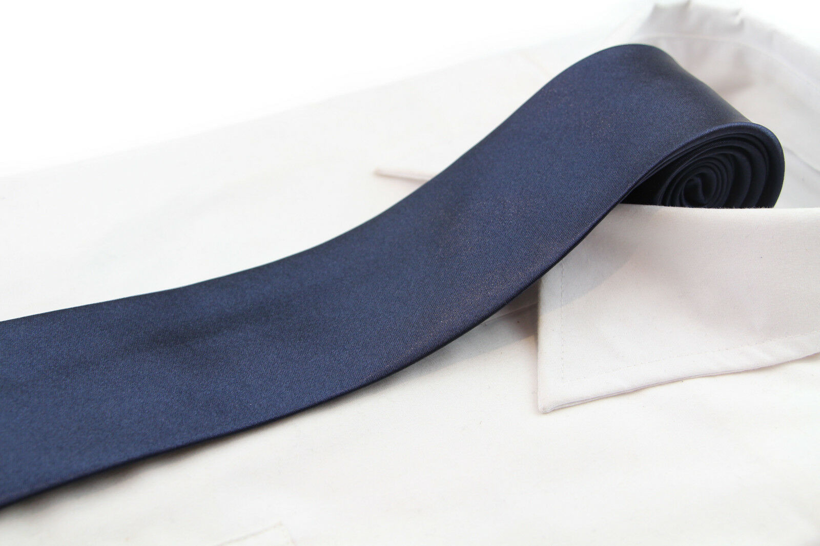 Mens Plain Solid Colour Neck Tie Necktie Wedding And Business Work 8cm Ties 8cms - Picture 40 of 62