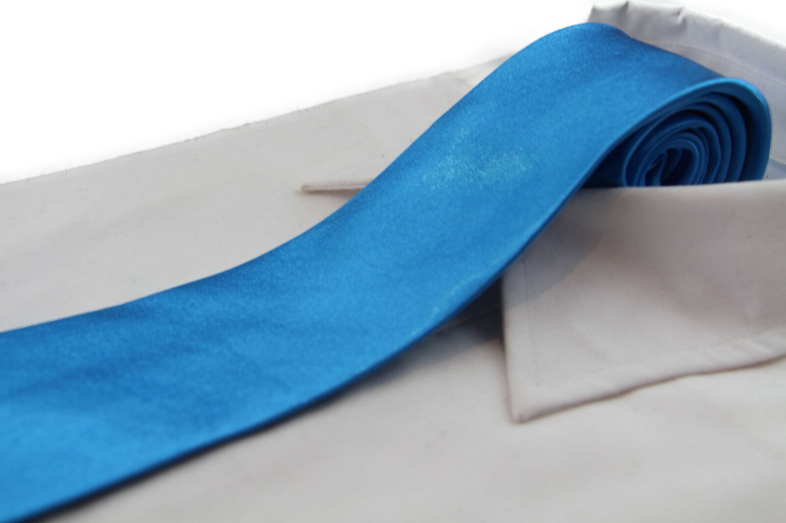 Mens Plain Solid Colour Neck Tie Necktie Wedding And Business Work 8cm Ties 8cms - Picture 54 of 62