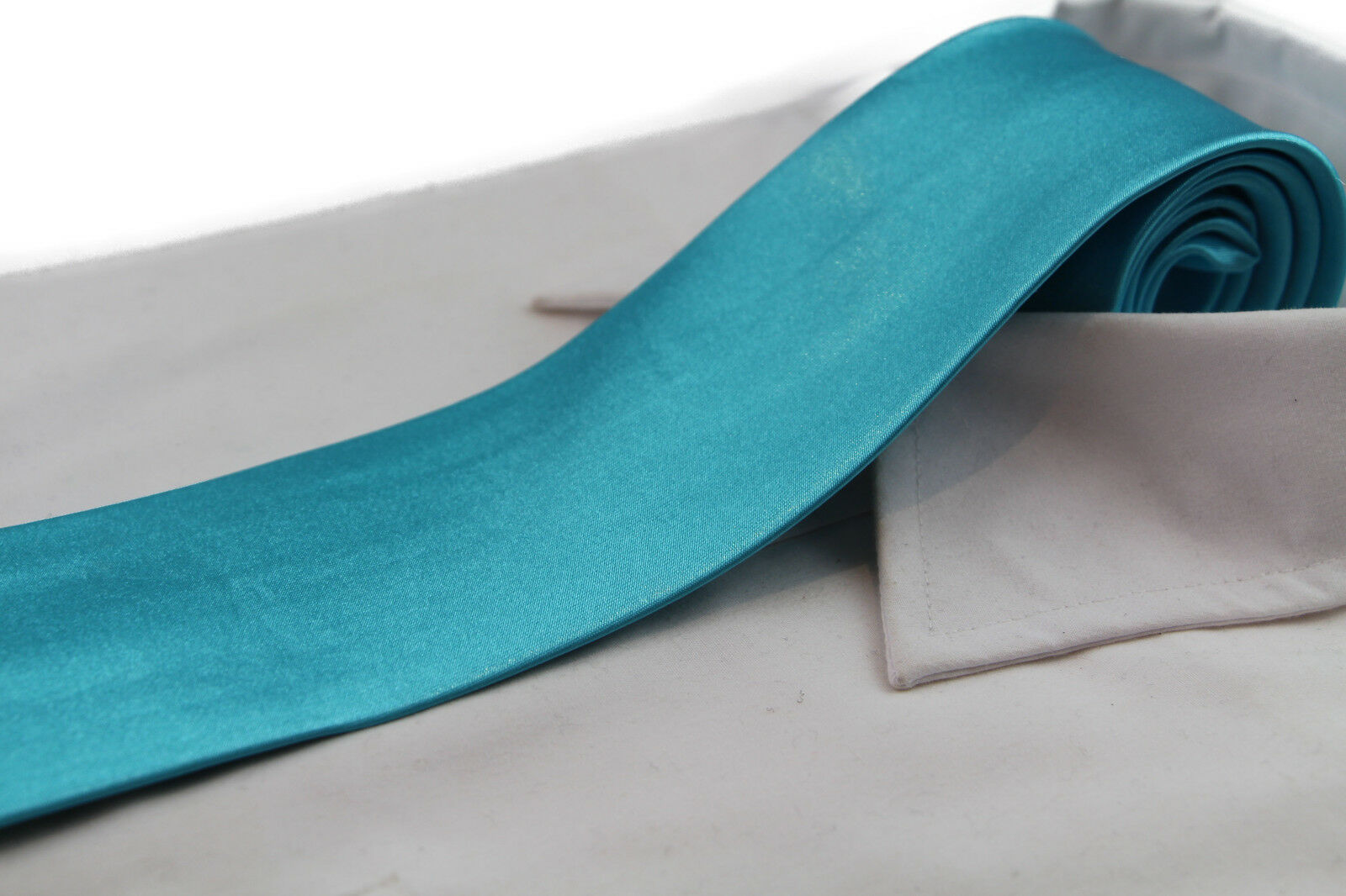 Mens Plain Solid Colour Neck Tie Necktie Wedding And Business Work 8cm Ties 8cms - Picture 56 of 62