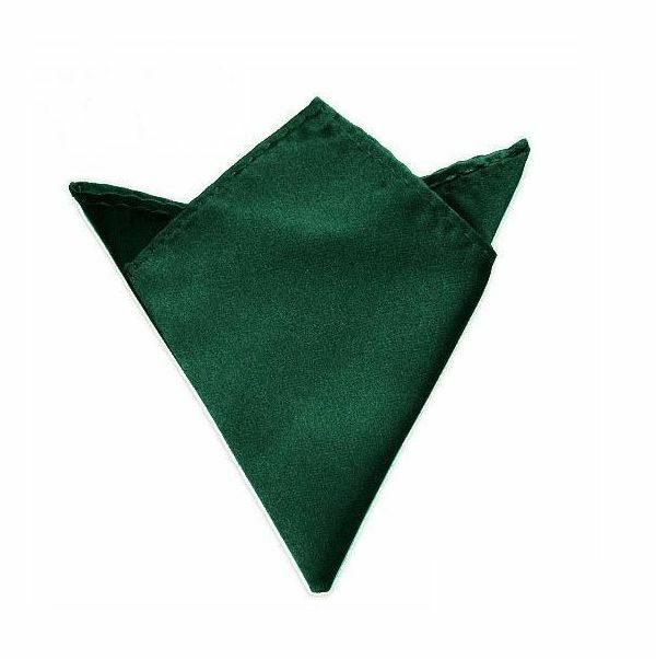 Mens Formal Pocket Hanky Square Satin Handkerchief Black Tie Blue Silver White - Bild 7 von 53
