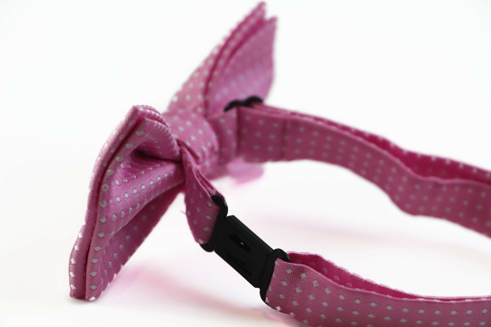 Boys Toddler Kids White Polka Dot Pattern Bow Tie Wedding School Pageboy Bowtie - Picture 13 of 38