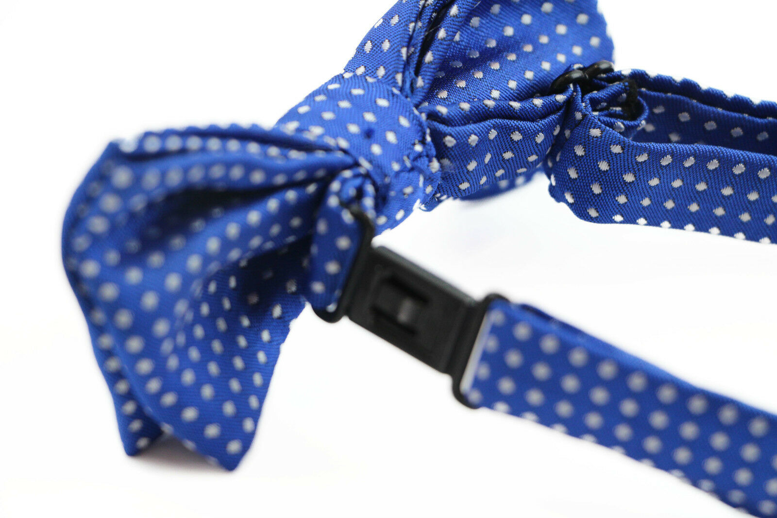 Boys Toddler Kids White Polka Dot Pattern Bow Tie Wedding School Pageboy Bowtie - Picture 7 of 38