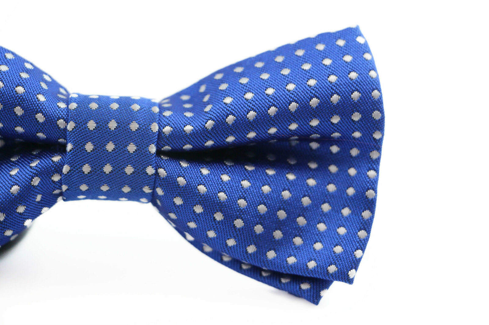 Boys Toddler Kids White Polka Dot Pattern Bow Tie Wedding School Pageboy Bowtie - Picture 8 of 38