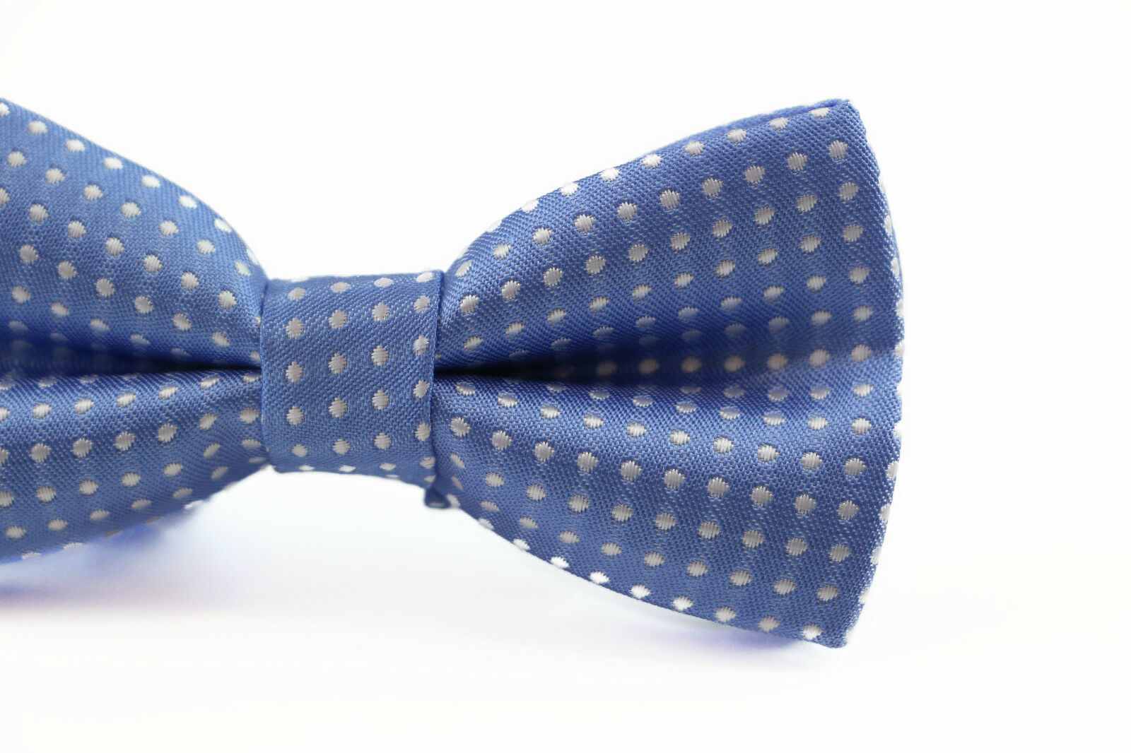 Boys Toddler Kids White Polka Dot Pattern Bow Tie Wedding School Pageboy Bowtie - Picture 32 of 38