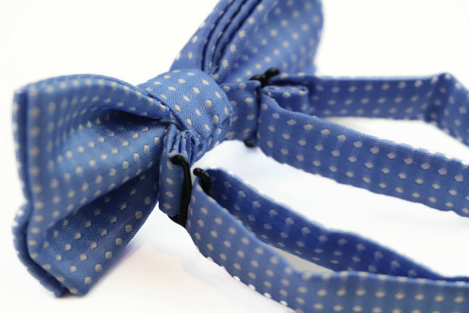 Boys Toddler Kids White Polka Dot Pattern Bow Tie Wedding School Pageboy Bowtie - Picture 31 of 38