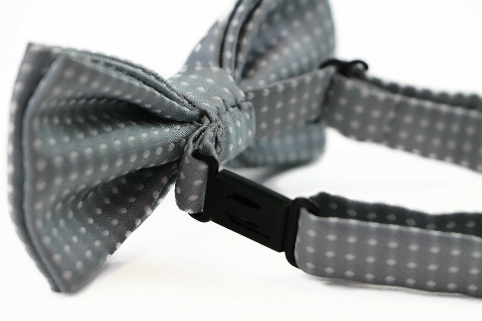 Boys Toddler Kids White Polka Dot Pattern Bow Tie Wedding School Pageboy Bowtie - Picture 10 of 38