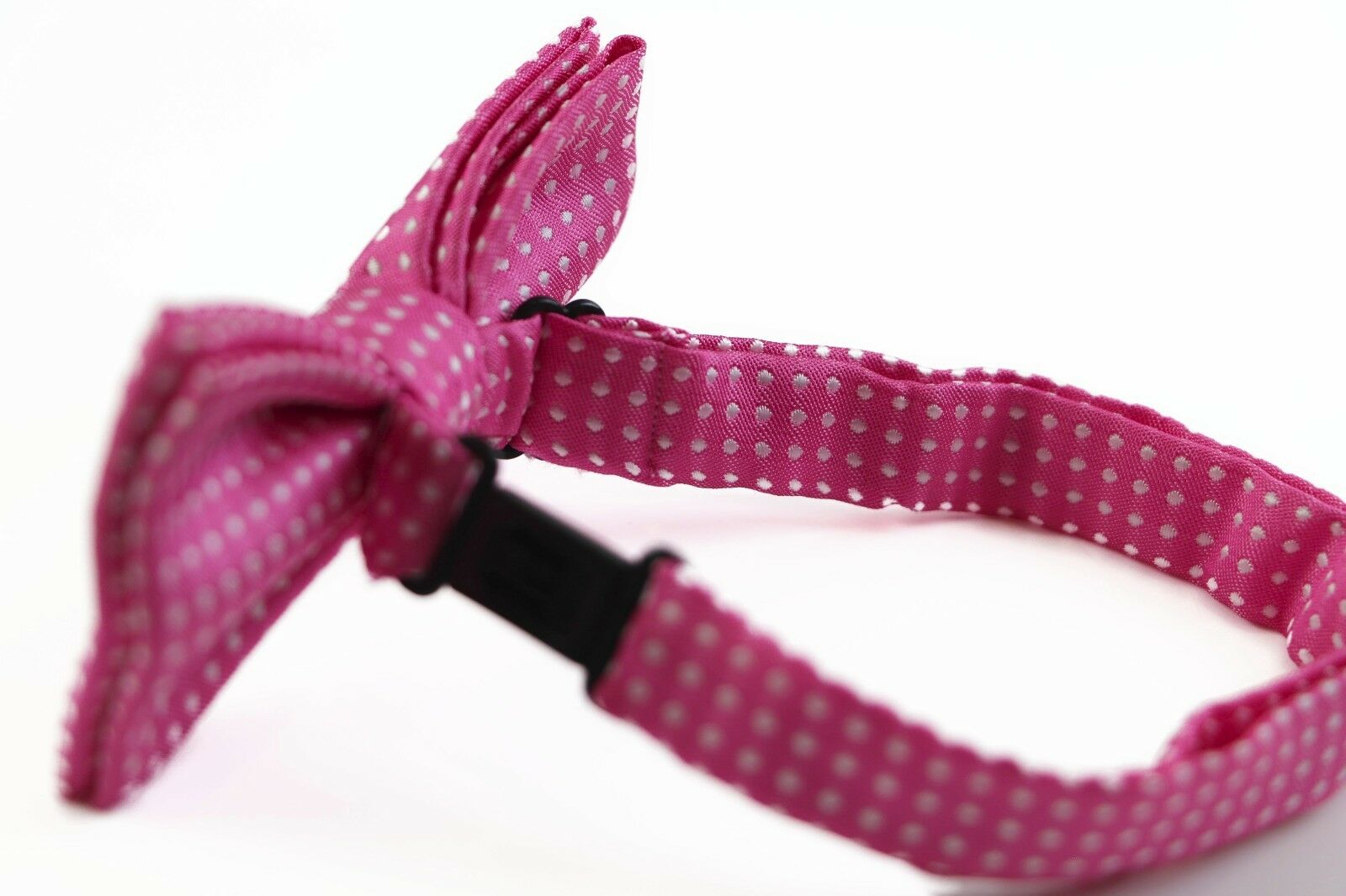 Boys Toddler Kids White Polka Dot Pattern Bow Tie Wedding School Pageboy Bowtie - Picture 22 of 38