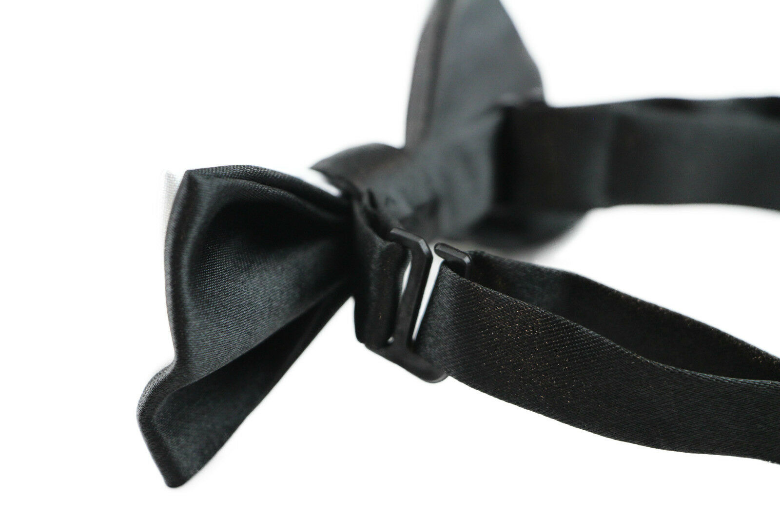 Two Tone Black Layer Boys Bow Tie Pre-Tied Suit Solid Bowtie Red Wedding Formal - Picture 111 of 115