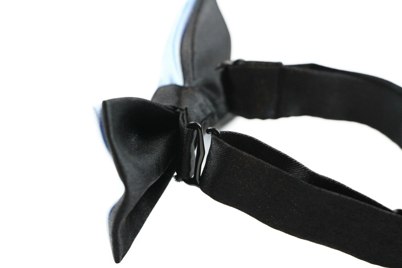 Two Tone Black Layer Boys Bow Tie Pre-Tied Suit Solid Bowtie Red Wedding Formal - Picture 56 of 115