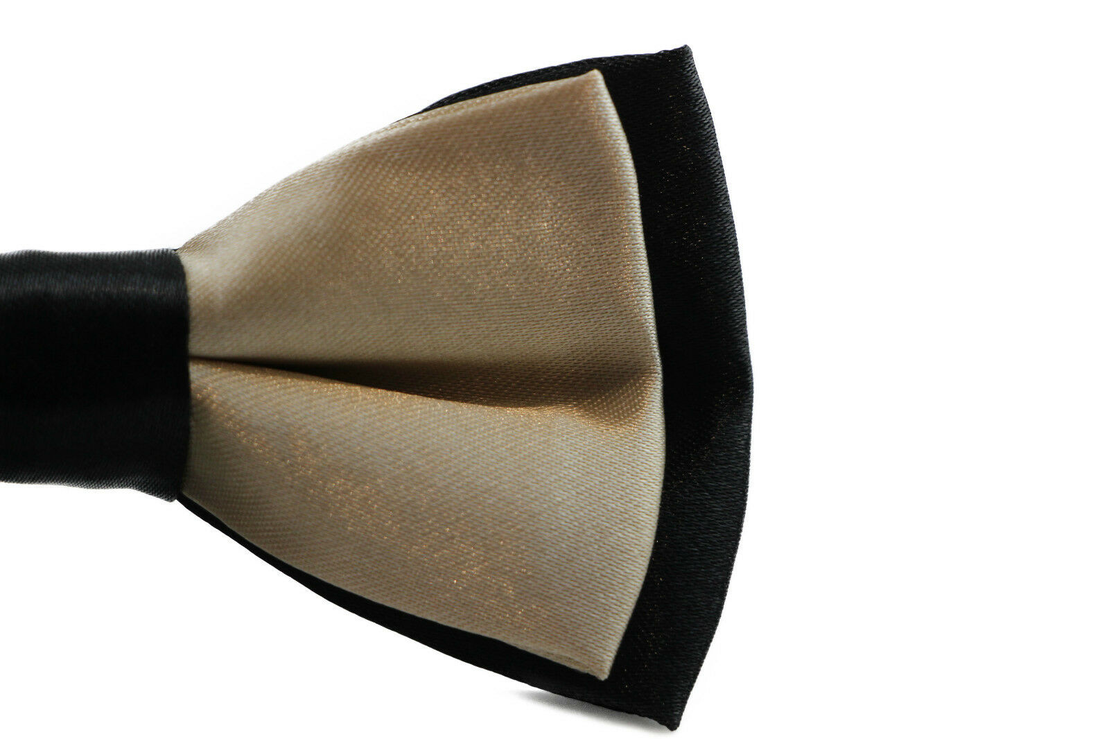 Two Tone Black Layer Boys Bow Tie Pre-Tied Suit Solid Bowtie Red Wedding Formal - Picture 22 of 115