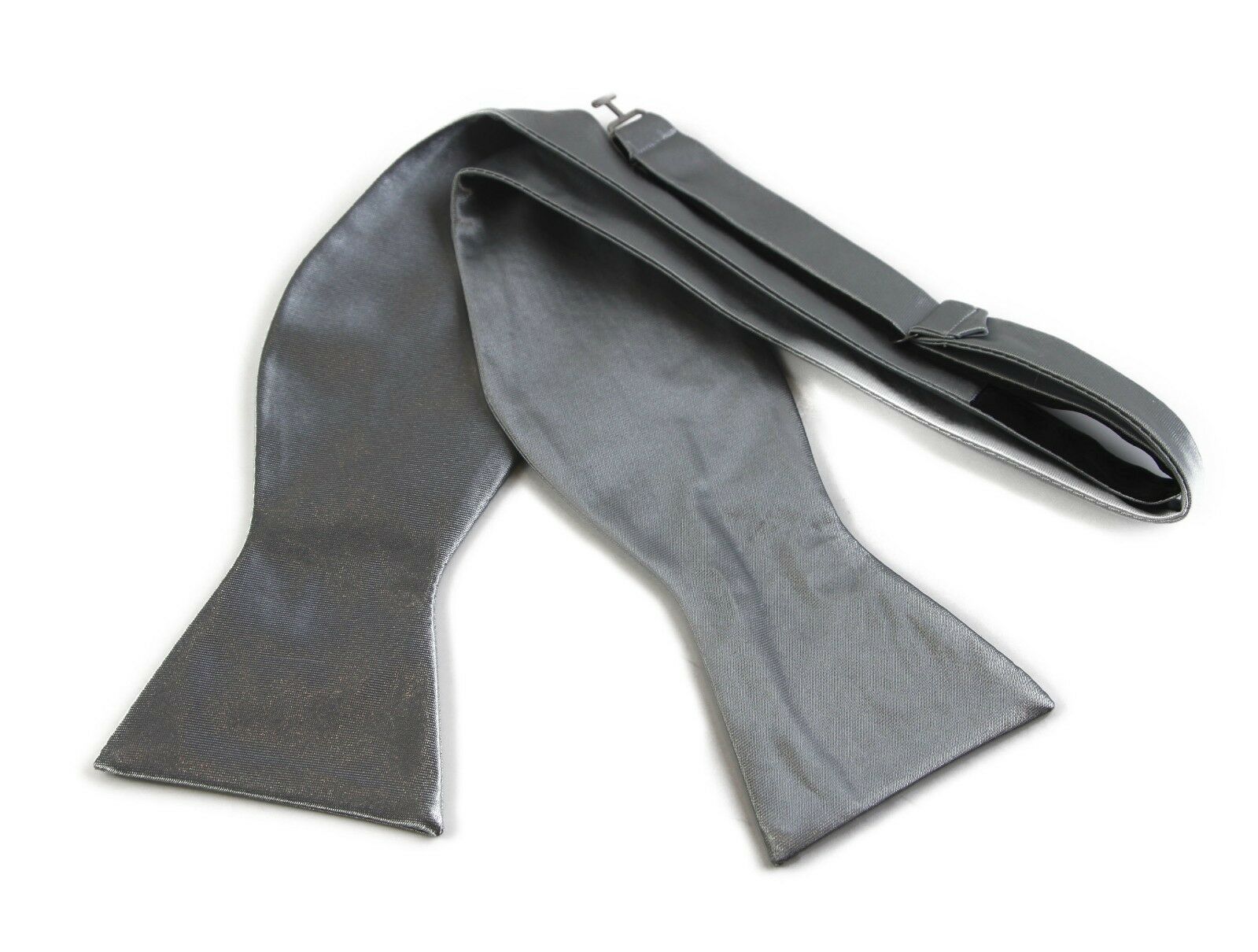 Untied Mens Self Tie Bow Tie Mens Self-Tie Bowtie Black Red Blue White Orange - Picture 61 of 69