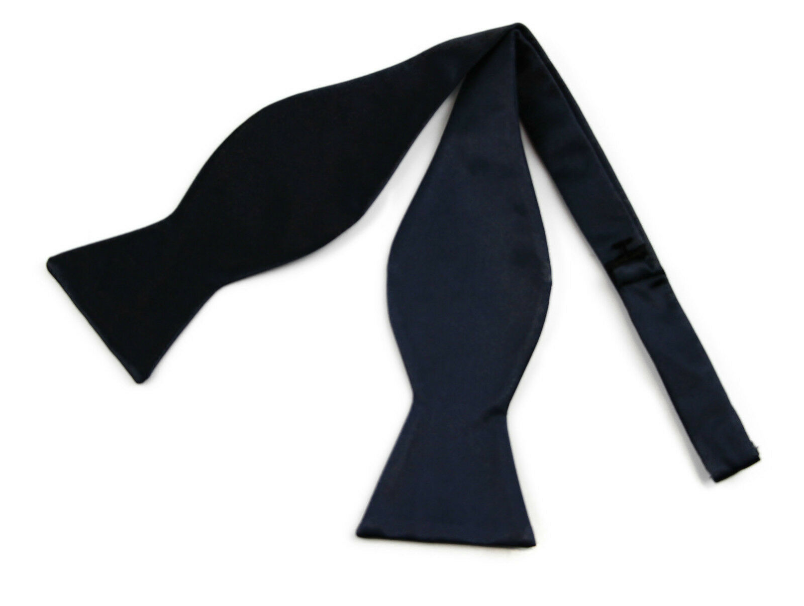 Untied Mens Self Tie Bow Tie Mens Self-Tie Bowtie Black Red Blue White Orange - Picture 38 of 69
