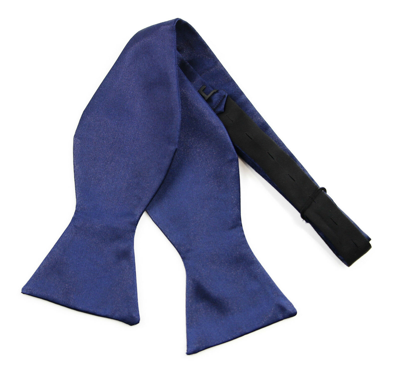 Untied Mens Self Tie Bow Tie Mens Self-Tie Bowtie Black Red Blue White Orange - Picture 43 of 69