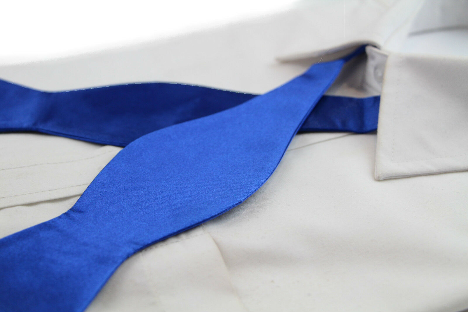 Untied Mens Self Tie Bow Tie Mens Self-Tie Bowtie Black Red Blue White Orange - Picture 56 of 69