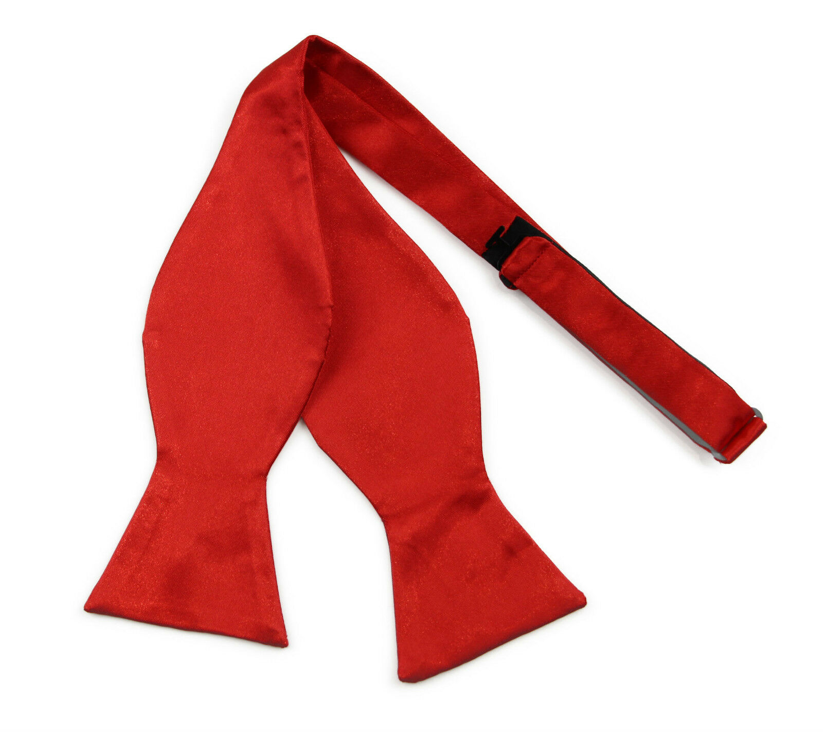 Untied Mens Self Tie Bow Tie Mens Self-Tie Bowtie Black Red Blue White Orange - Picture 54 of 69