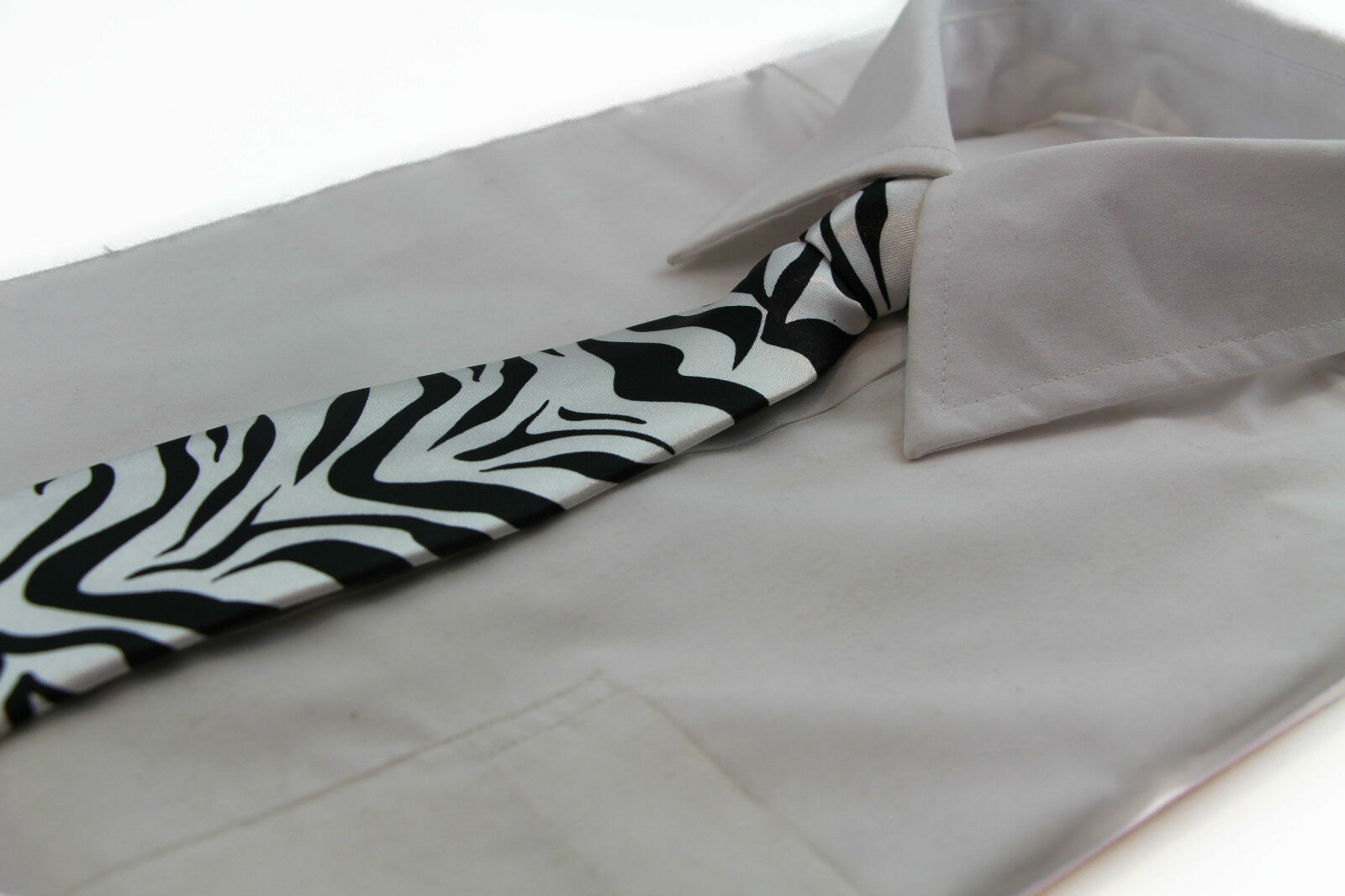 Boys Satin Necktie Elastic Kids Party Wedding School Neck Tie - Many Designs! - Picture 42 of 43