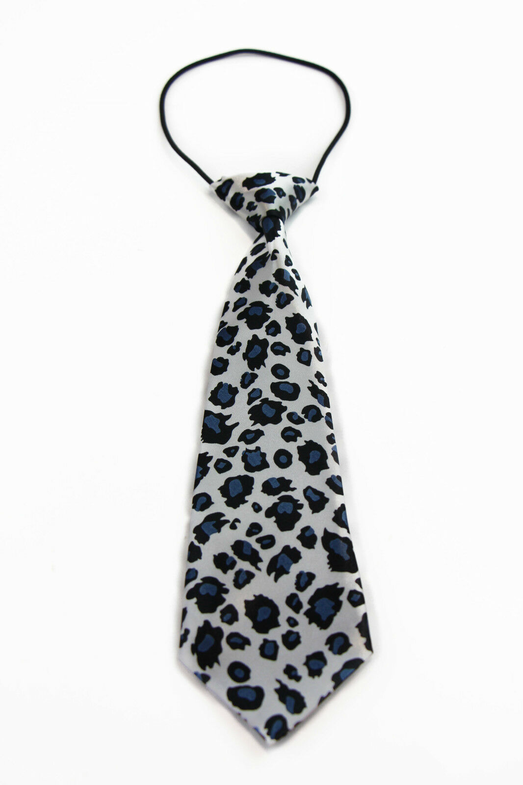 Boys Satin Necktie Elastic Kids Party Wedding School Neck Tie - Many Designs! - Picture 19 of 43