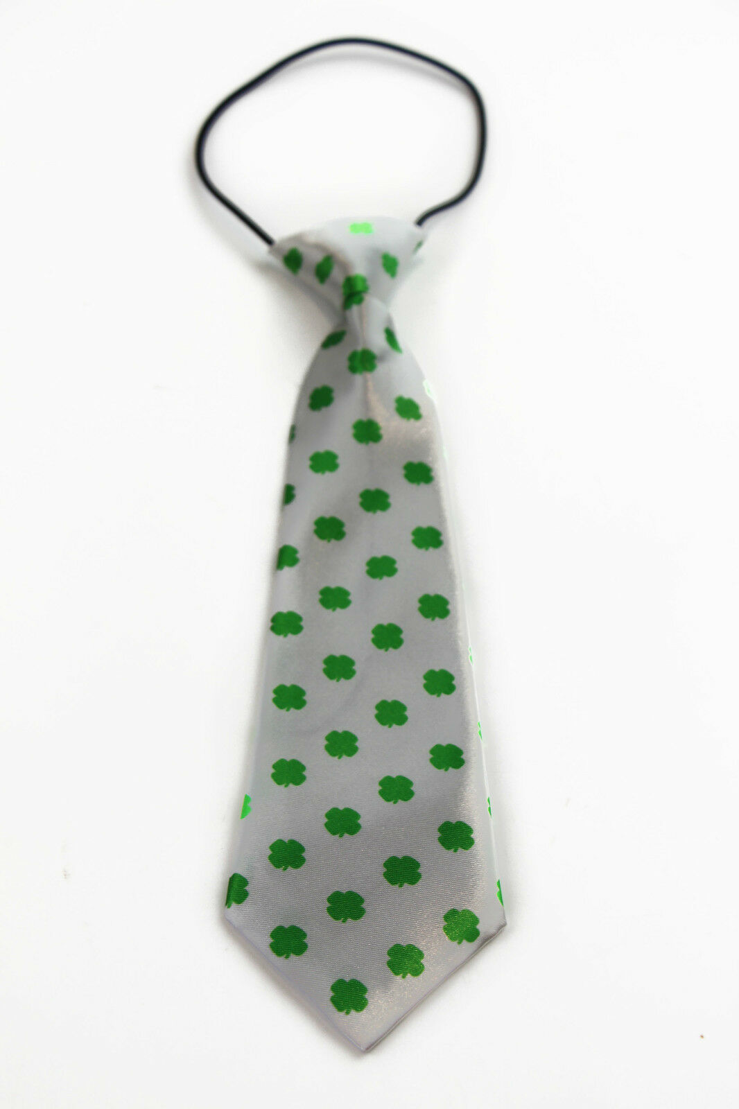 Boys Satin Necktie Elastic Kids Party Wedding School Neck Tie - Many Designs! - Picture 11 of 43
