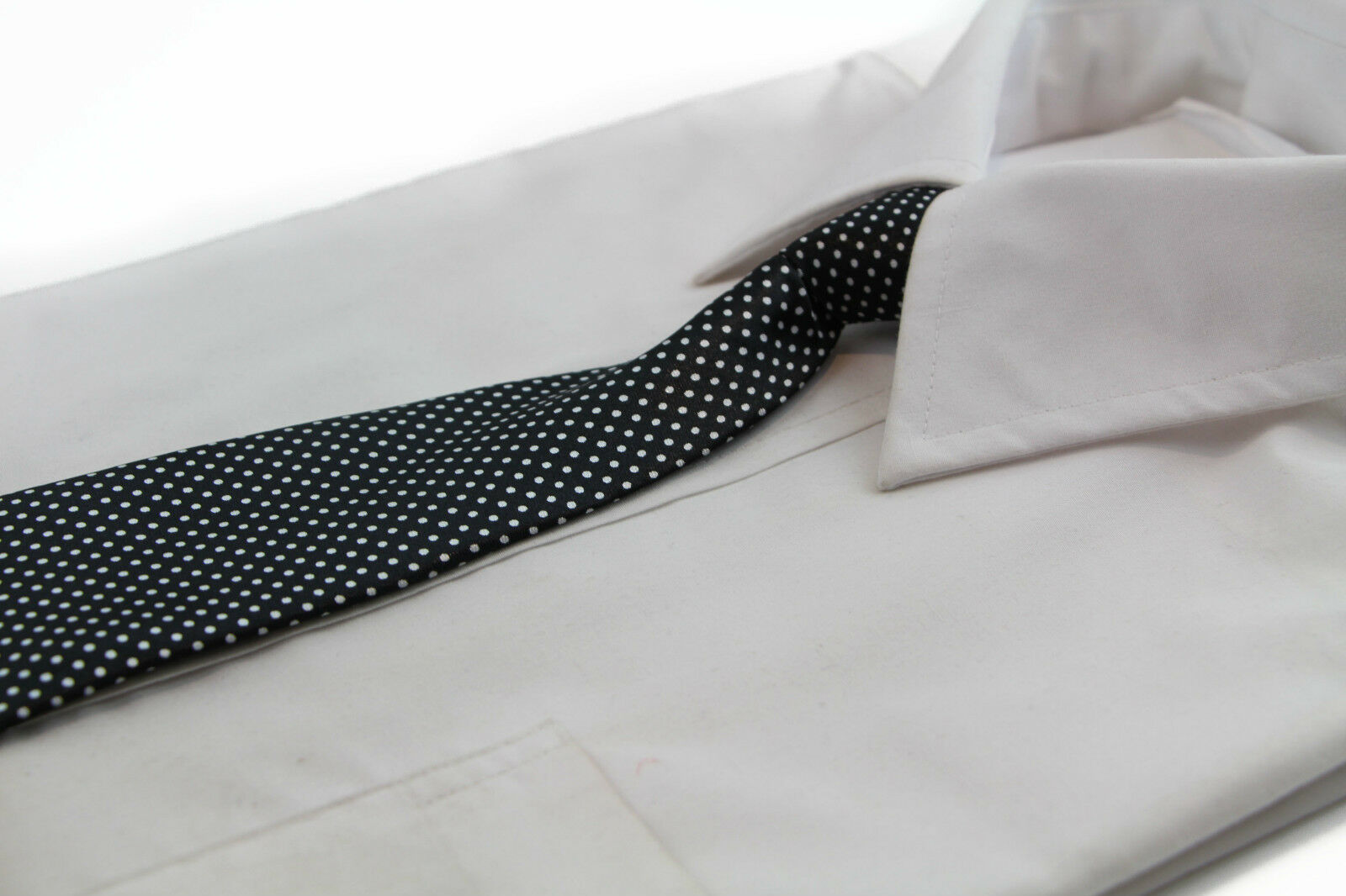 Boys Satin Necktie Elastic Kids Party Wedding School Neck Tie - Checks & Dots - Picture 13 of 19