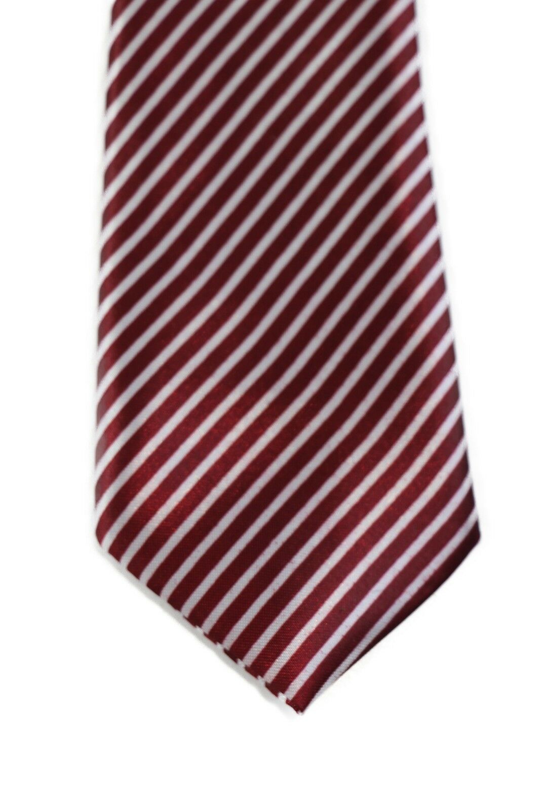 Boys Satin Necktie Elastic Kids Party Wedding School Neck Tie -30 Stripe Styles! - Picture 27 of 91