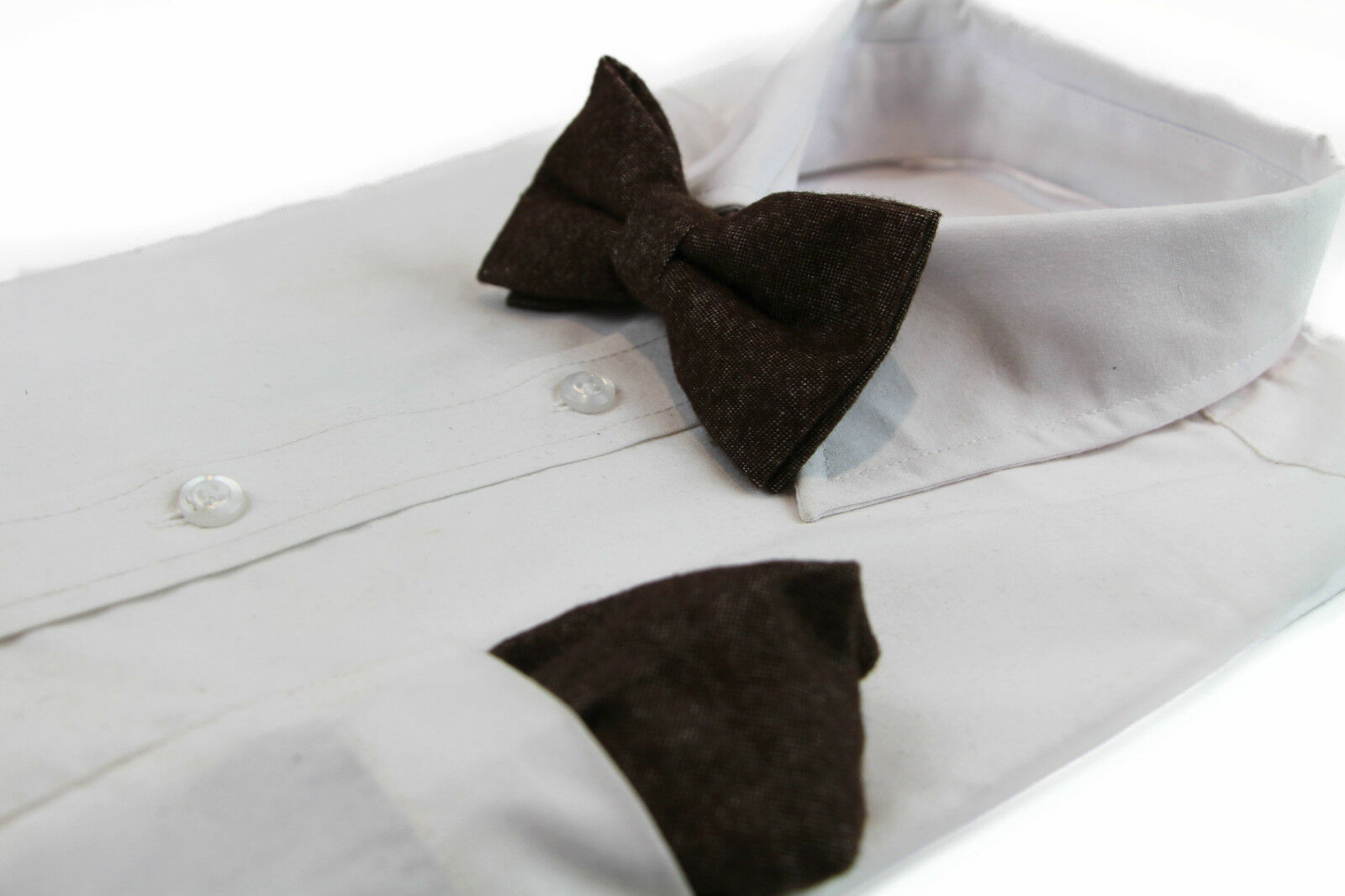Cotton Bow Tie And Pocket Square Floral Patterned Check Fashion Races Matching - Picture 15 of 116