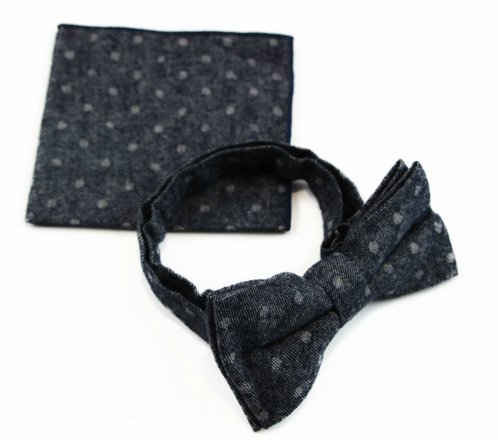 Cotton Bow Tie And Pocket Square Floral Patterned Check Fashion Races Matching - Picture 13 of 116