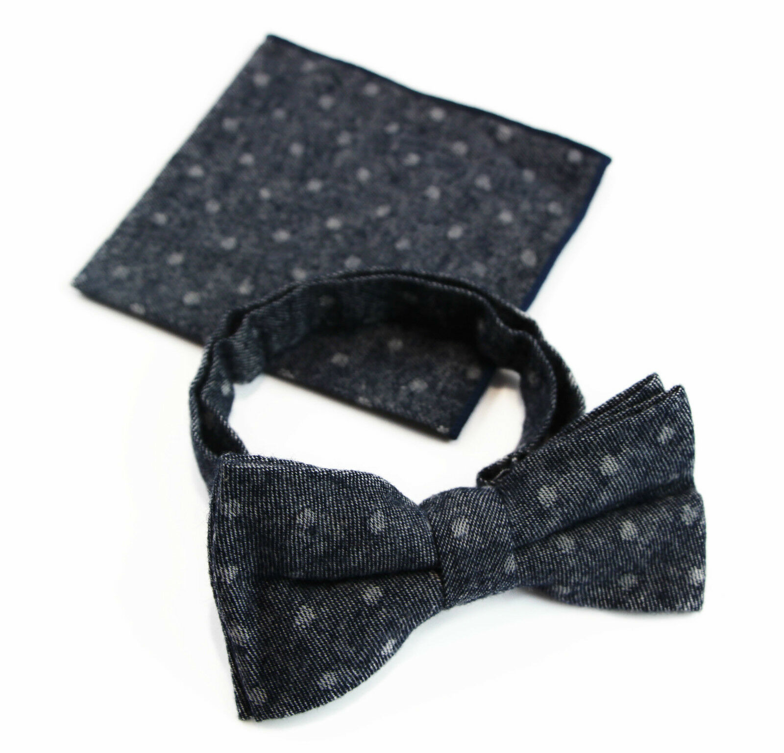 Cotton Bow Tie And Pocket Square Floral Patterned Check Fashion Races Matching - Picture 14 of 116