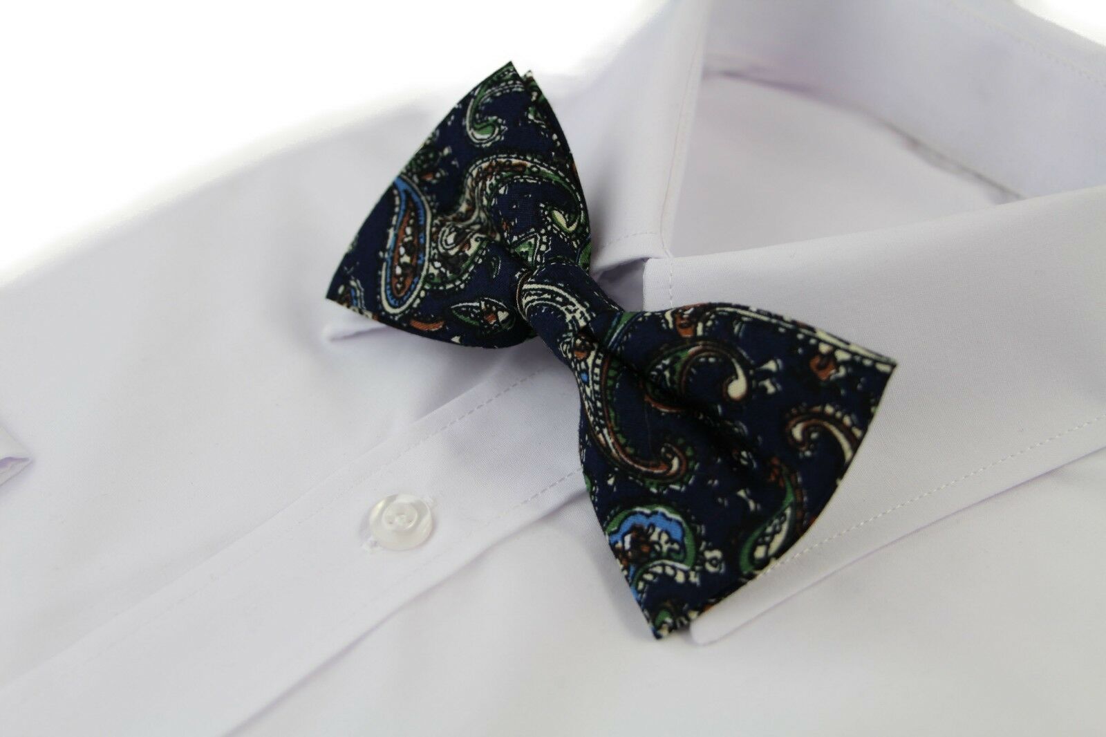 Cotton Bow Tie And Pocket Square Floral Patterned Check Fashion Races Matching - Picture 79 of 116
