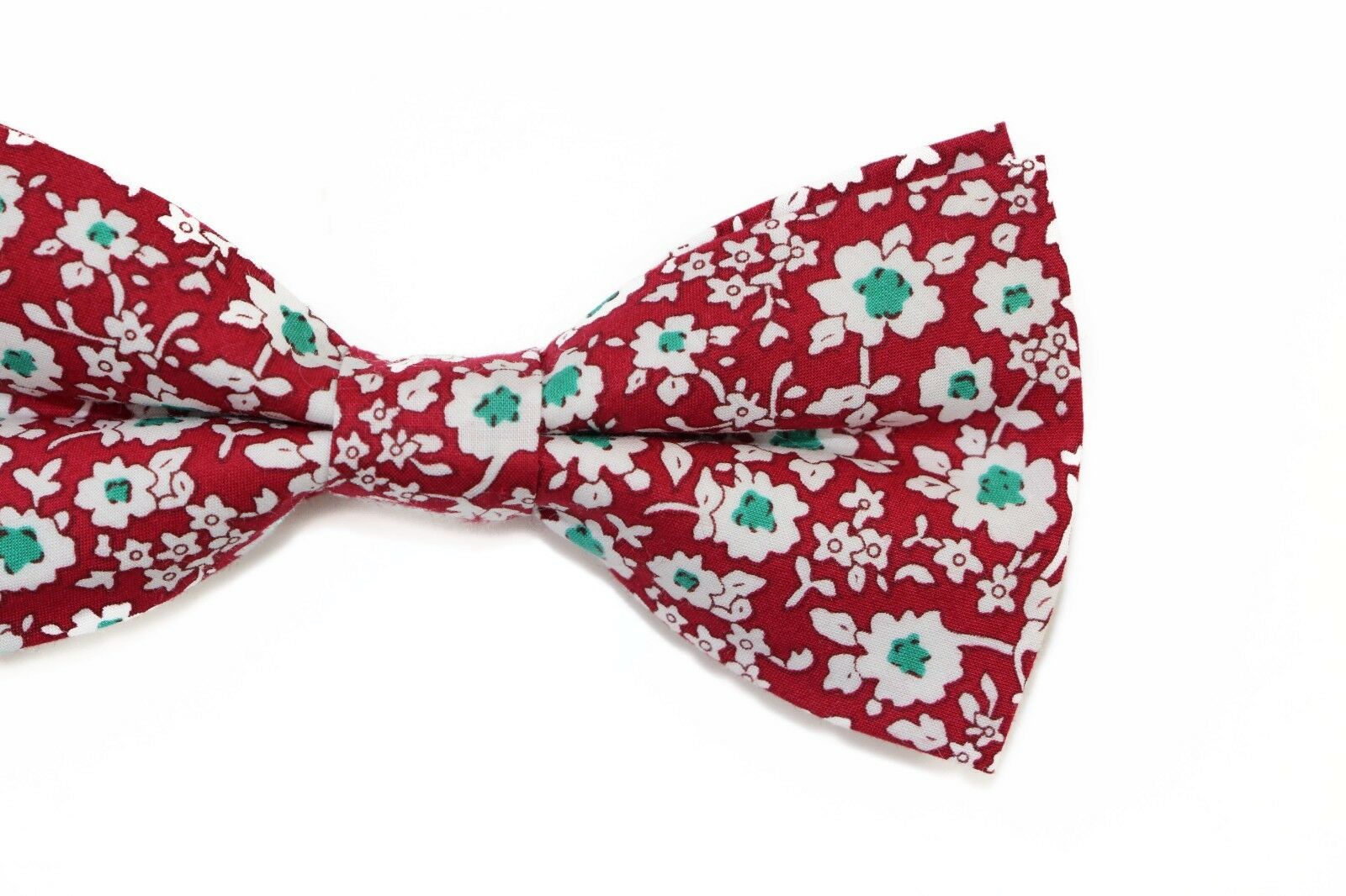 Cotton Bow Tie And Pocket Square Floral Patterned Check Fashion Races Matching - Picture 112 of 116