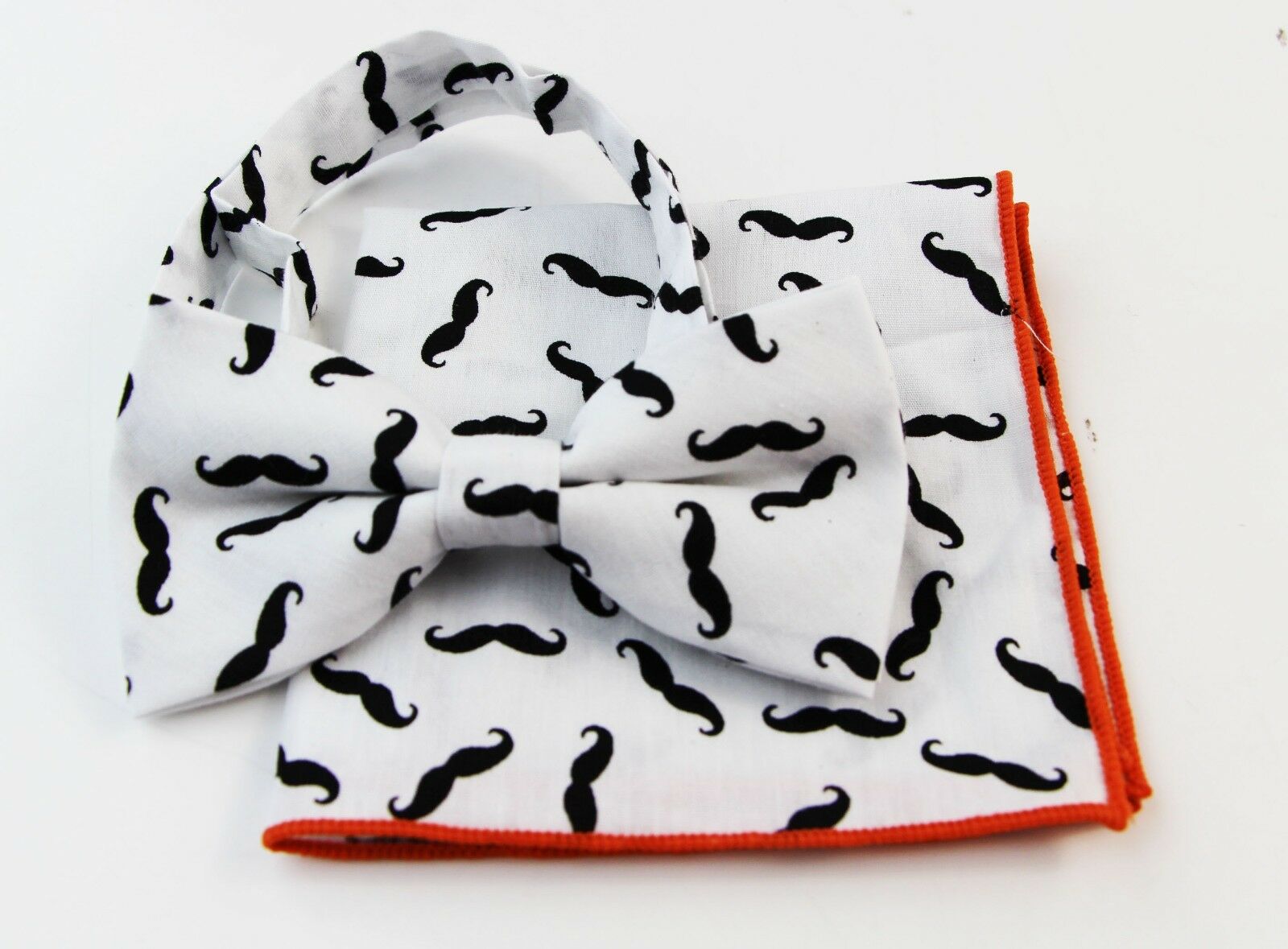 Cotton Bow Tie And Pocket Square Floral Patterned Check Fashion Races Matching - Picture 114 of 116