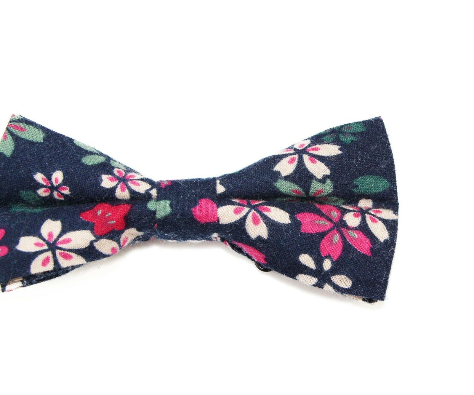 Cotton Bow Tie And Pocket Square Floral Patterned Check Fashion Races Matching - Picture 69 of 116