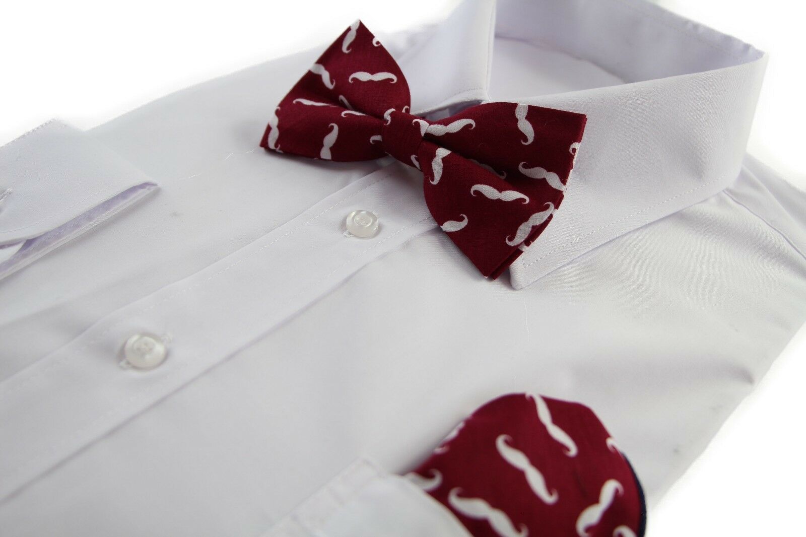 Cotton Bow Tie And Pocket Square Floral Patterned Check Fashion Races Matching - Picture 38 of 116