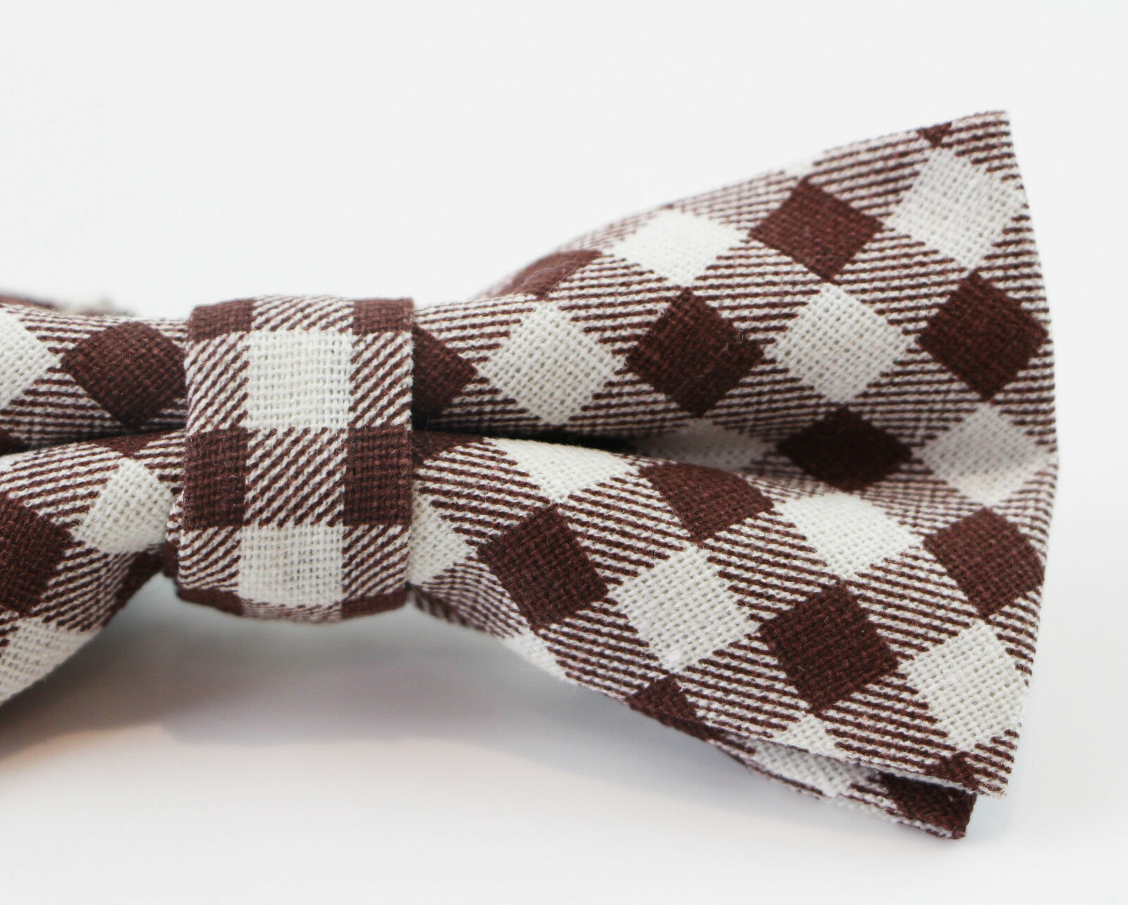 Cotton Bow Tie And Pocket Square Floral Patterned Check Fashion Races Matching - Picture 22 of 116