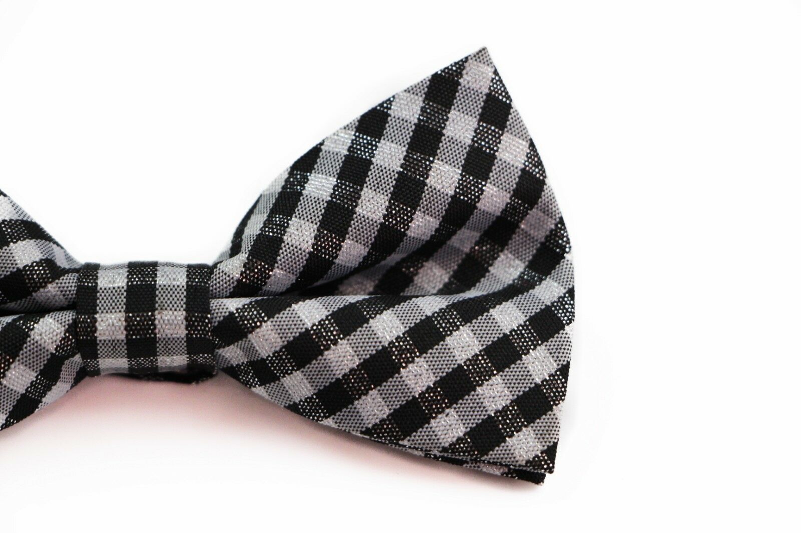 Boys Cotton Pattern Bow Tie Toddler Kid Wedding School Pageboy Black Gold Bowtie - Picture 7 of 10