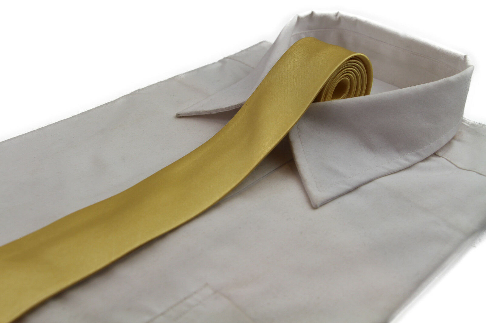 Mens Skinny Tie Thin Narrow Slim Formal Wedding Mens Neck Black Choose Colour - Picture 53 of 53