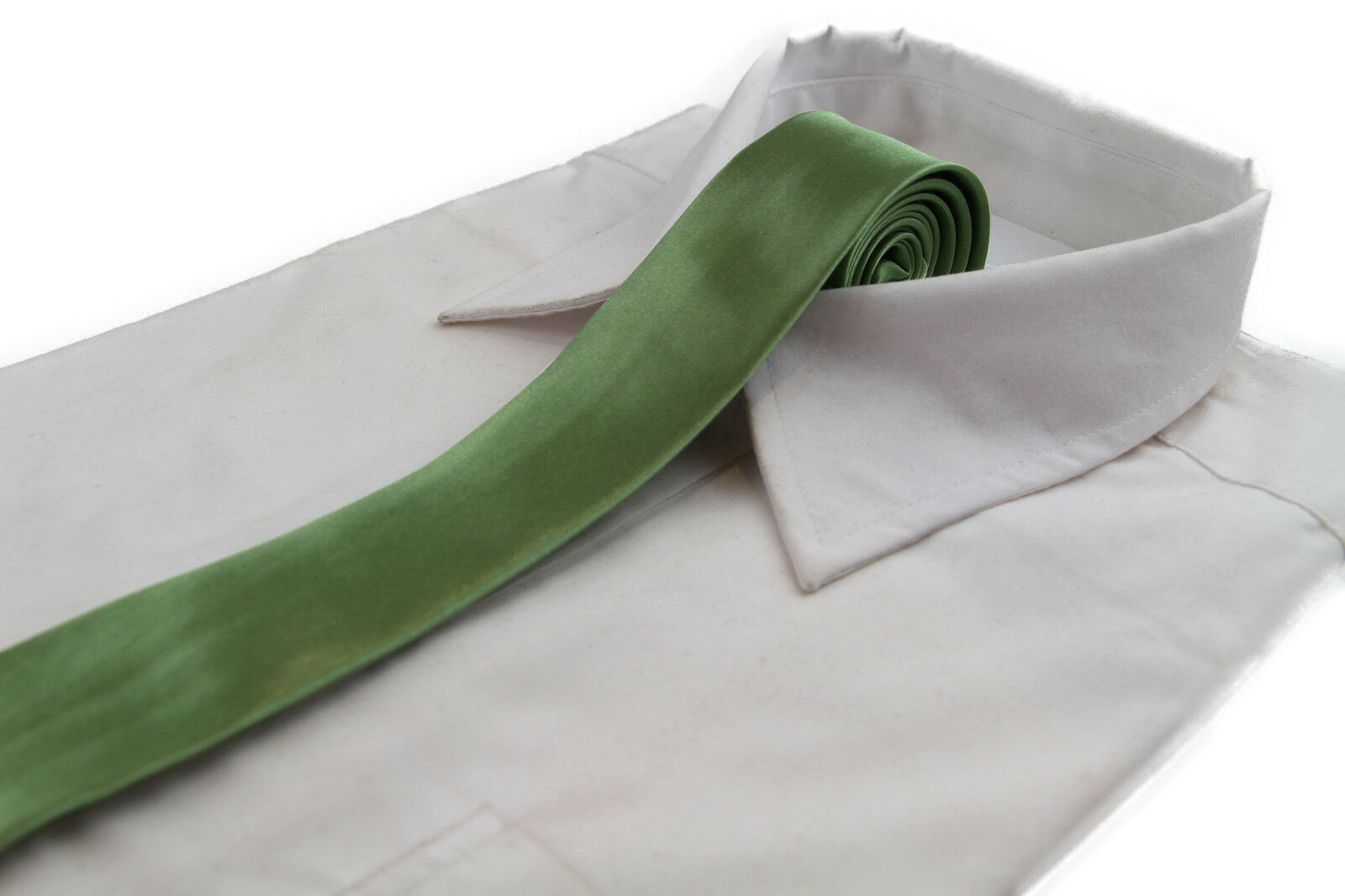 Mens Skinny Tie Thin Narrow Slim Formal Wedding Mens Neck Black Choose Colour - Picture 36 of 53
