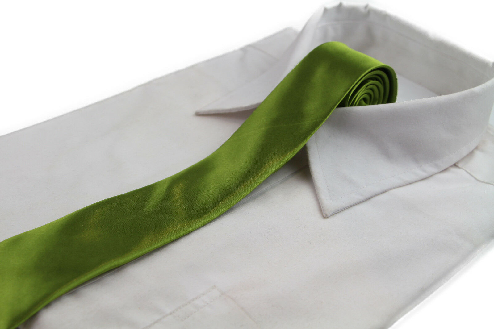 Mens Skinny Tie Thin Narrow Slim Formal Wedding Mens Neck Black Choose Colour - Picture 27 of 53