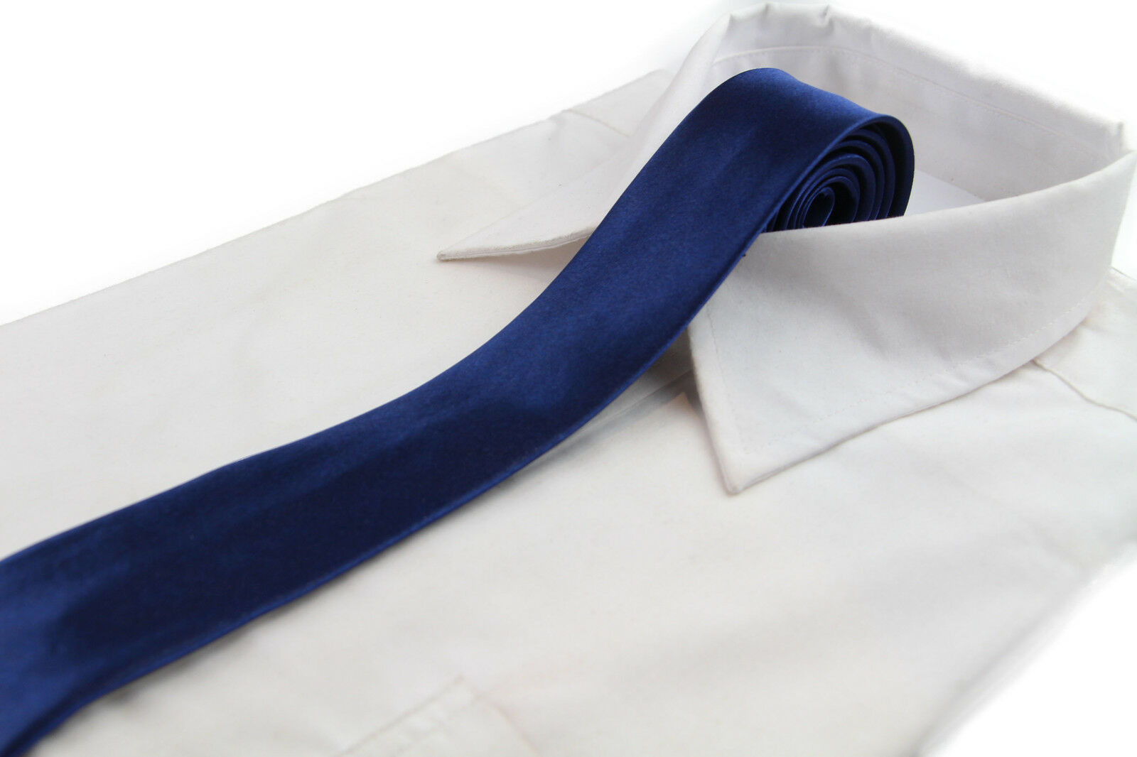 Mens Skinny Tie Thin Narrow Slim Formal Wedding Mens Neck Black Choose Colour - Picture 35 of 53