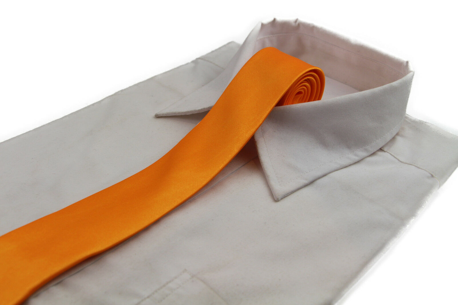 Mens Skinny Tie Thin Narrow Slim Formal Wedding Mens Neck Black Choose Colour - Picture 48 of 53