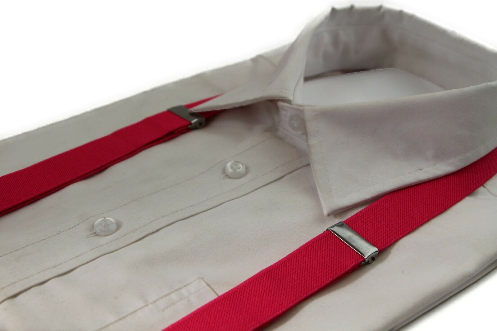 Boys Girls Kids Unisex Clip On Suspenders Adjustable Braces Wedding Boy Pageboy - Picture 20 of 39