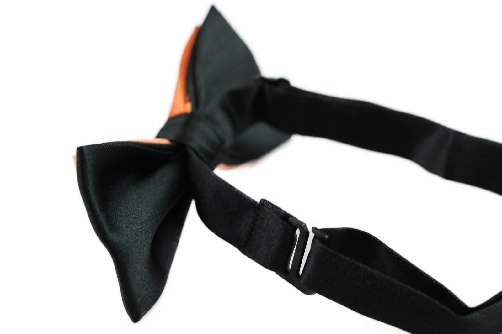 Boys Two Tone Layer Bow Tie Pre-Tied Kids Solid Blue Red Black Wedding Formal - Picture 77 of 114