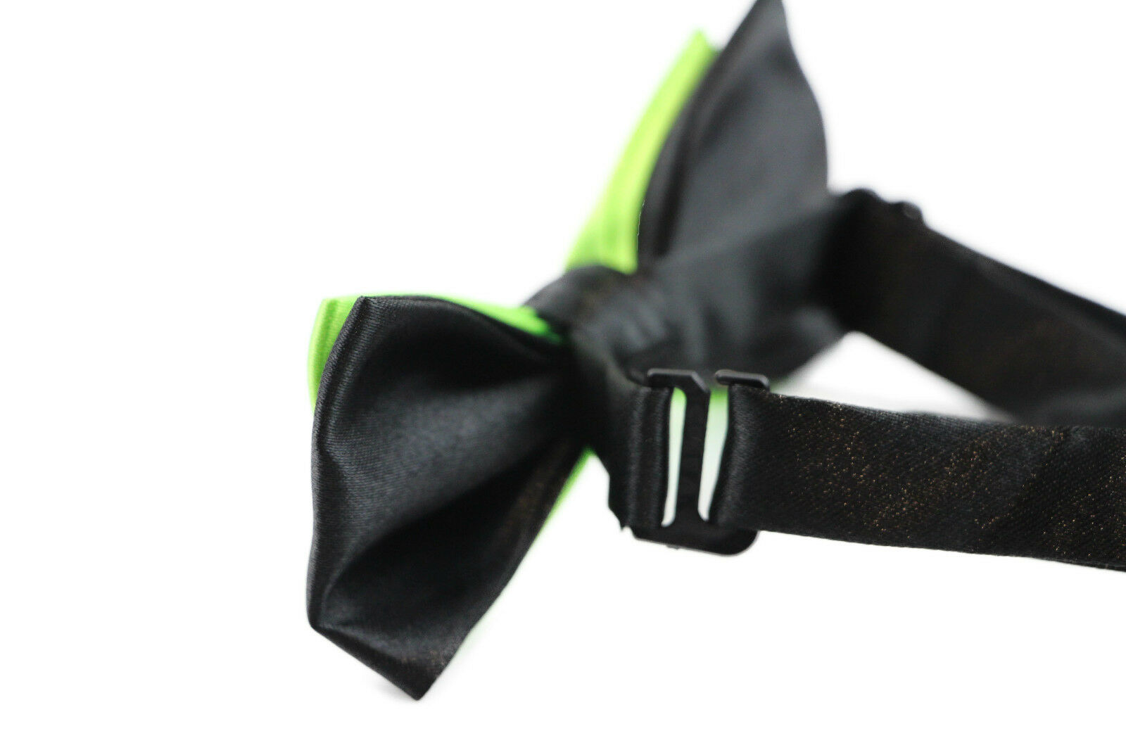 Boys Two Tone Layer Bow Tie Pre-Tied Kids Solid Blue Red Black Wedding Formal - Picture 36 of 114