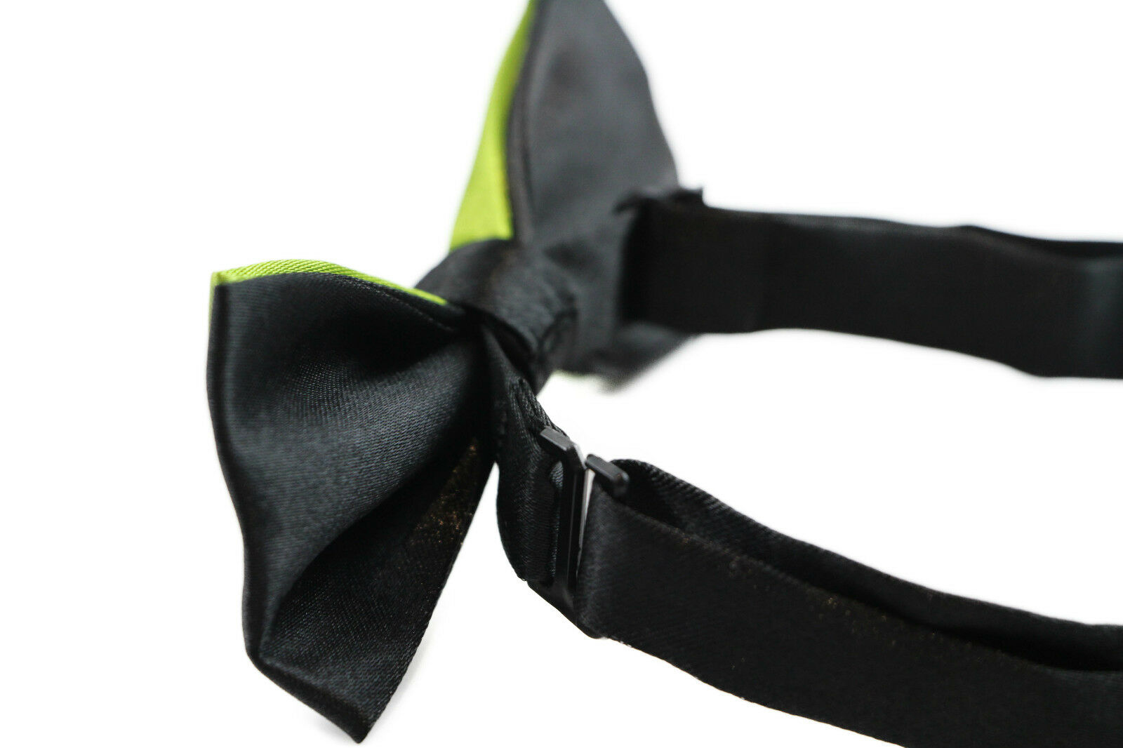 Boys Two Tone Layer Bow Tie Pre-Tied Kids Solid Blue Red Black Wedding Formal - Picture 75 of 114