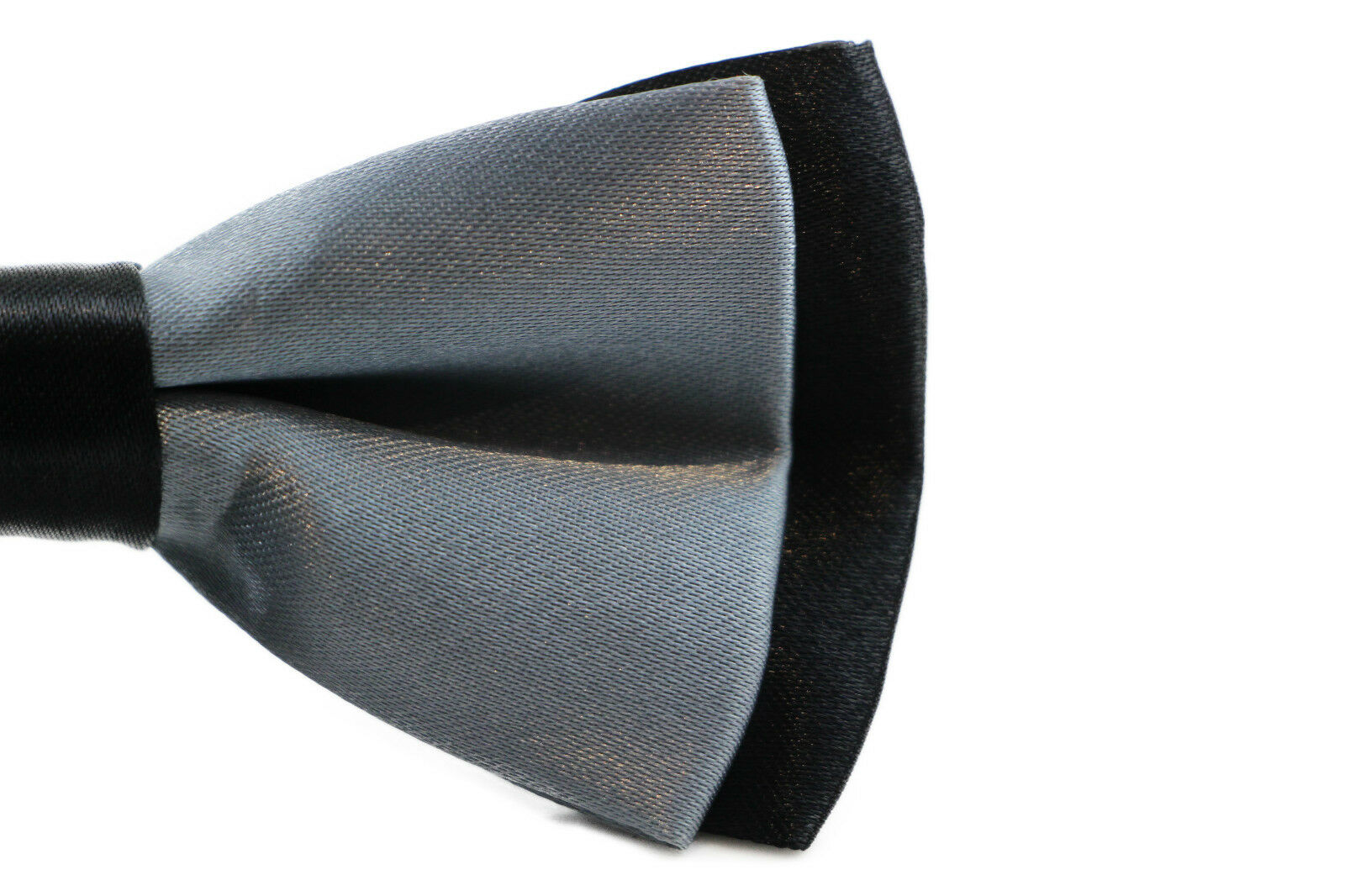 Boys Two Tone Layer Bow Tie Pre-Tied Kids Solid Blue Red Black Wedding Formal - Picture 44 of 114