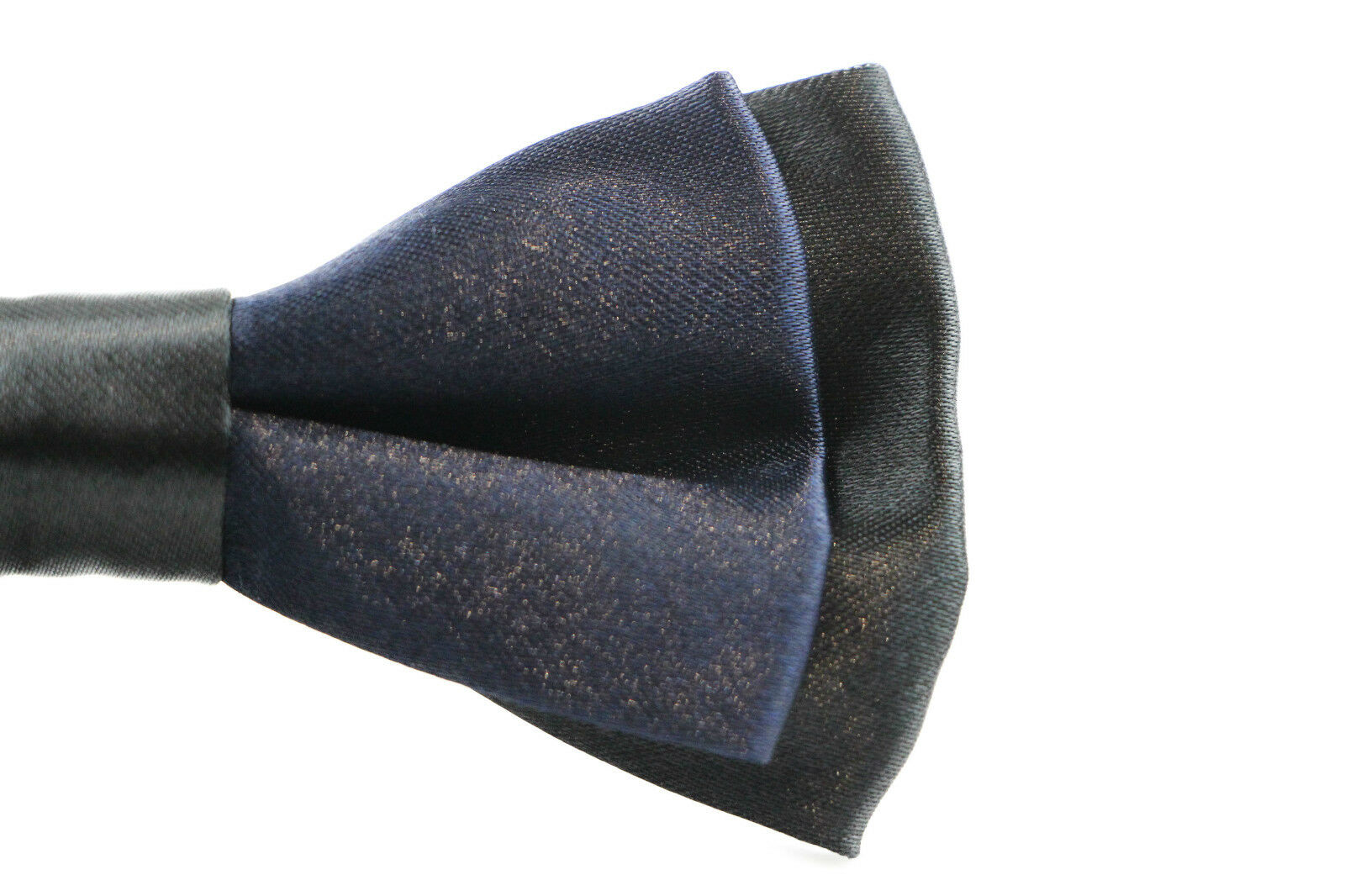 Boys Two Tone Layer Bow Tie Pre-Tied Kids Solid Blue Red Black Wedding Formal - Picture 67 of 114